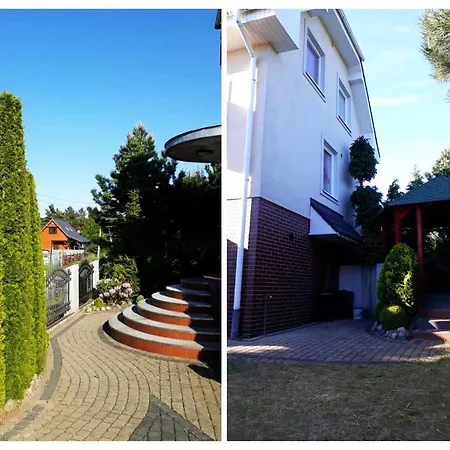 Junona Nad Morzem, W Domu Z Ogrodem, Obok Stegna I Jantar דירה Junoszyno